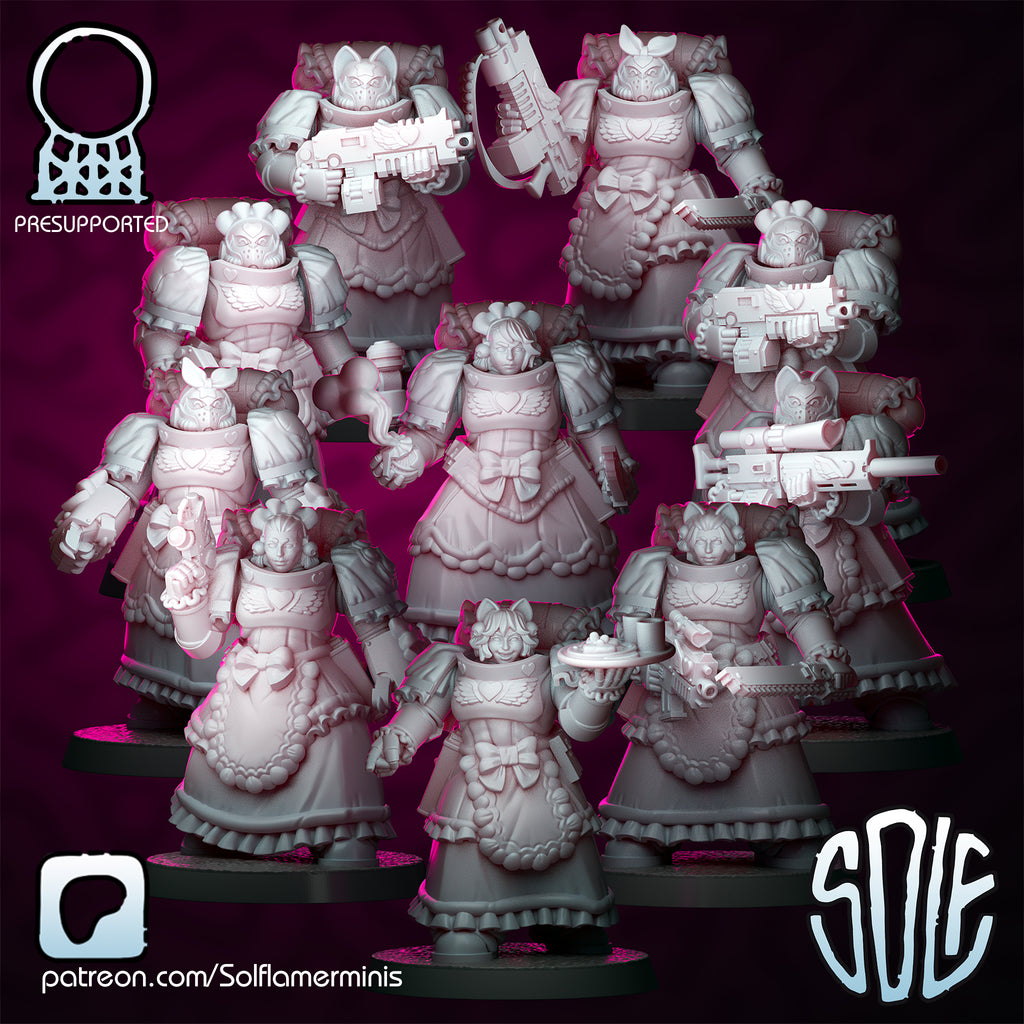 Cosmic Maids-Einsatzteam