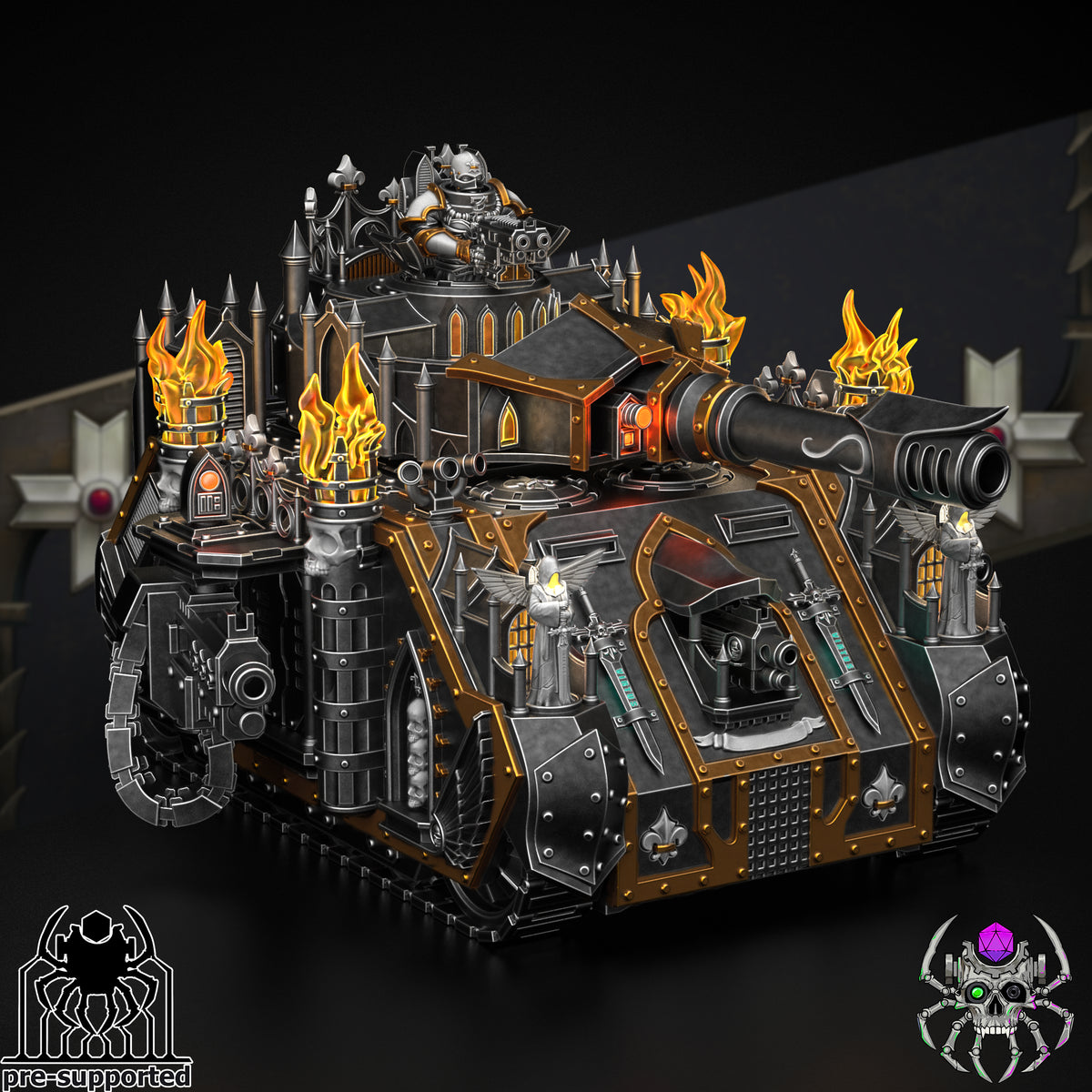 The Widows of Retribution - The Widows Heavy APC (Type Castigator)
