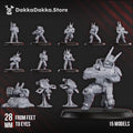 MSC 2nd Assault Team (x15)