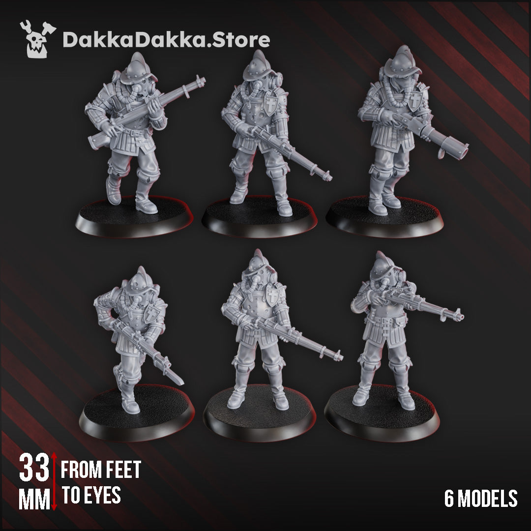 Cortez' Konquistadoren x6