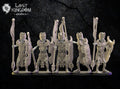5 guerriers rois des tombes
