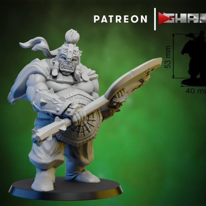 Redscript77 Oger Ogre Persian ogre – la caverne du troll