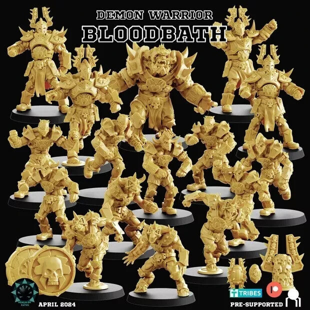 Demon Warrior team "Bloodbath". equipe chaos  Fantasy Football