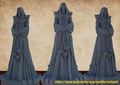 statue acolyte  hauteur 15 cm avec piedestal