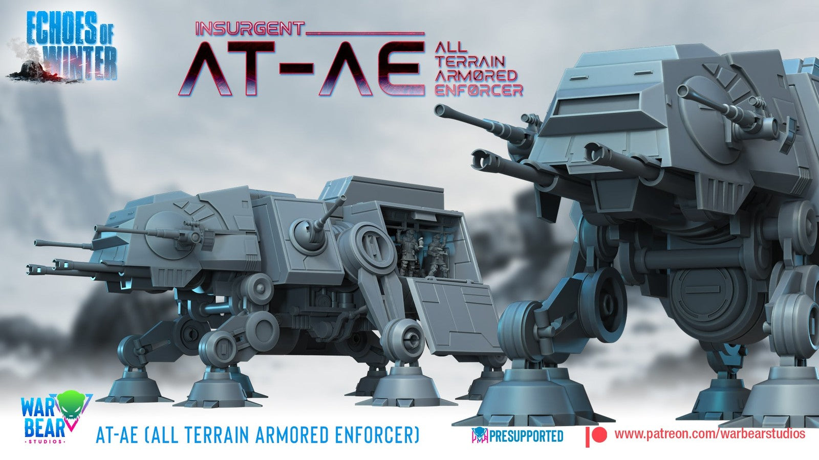 Insurgent AT-AE (All Terrain Armored Enforcer)