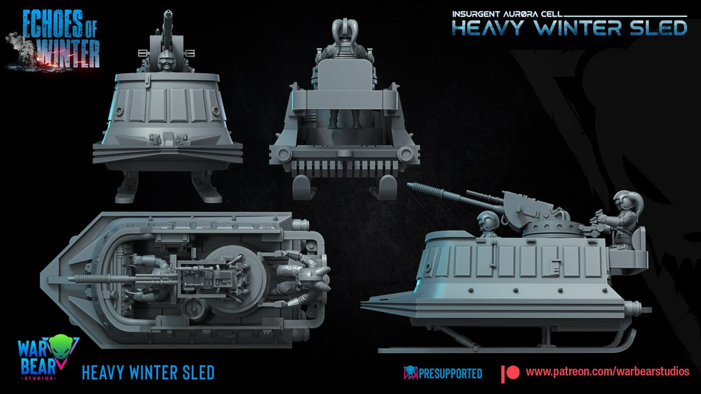 Heavy Winter Sled
