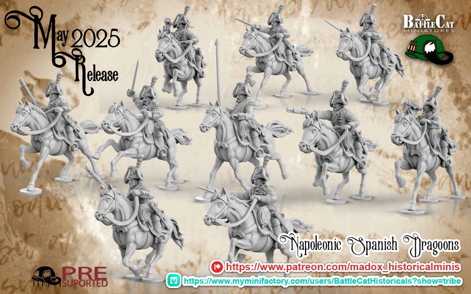 Napoleonic Spanish Dragoons 28mm
