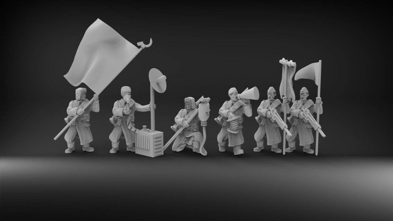 escouade de commandement soldat artique