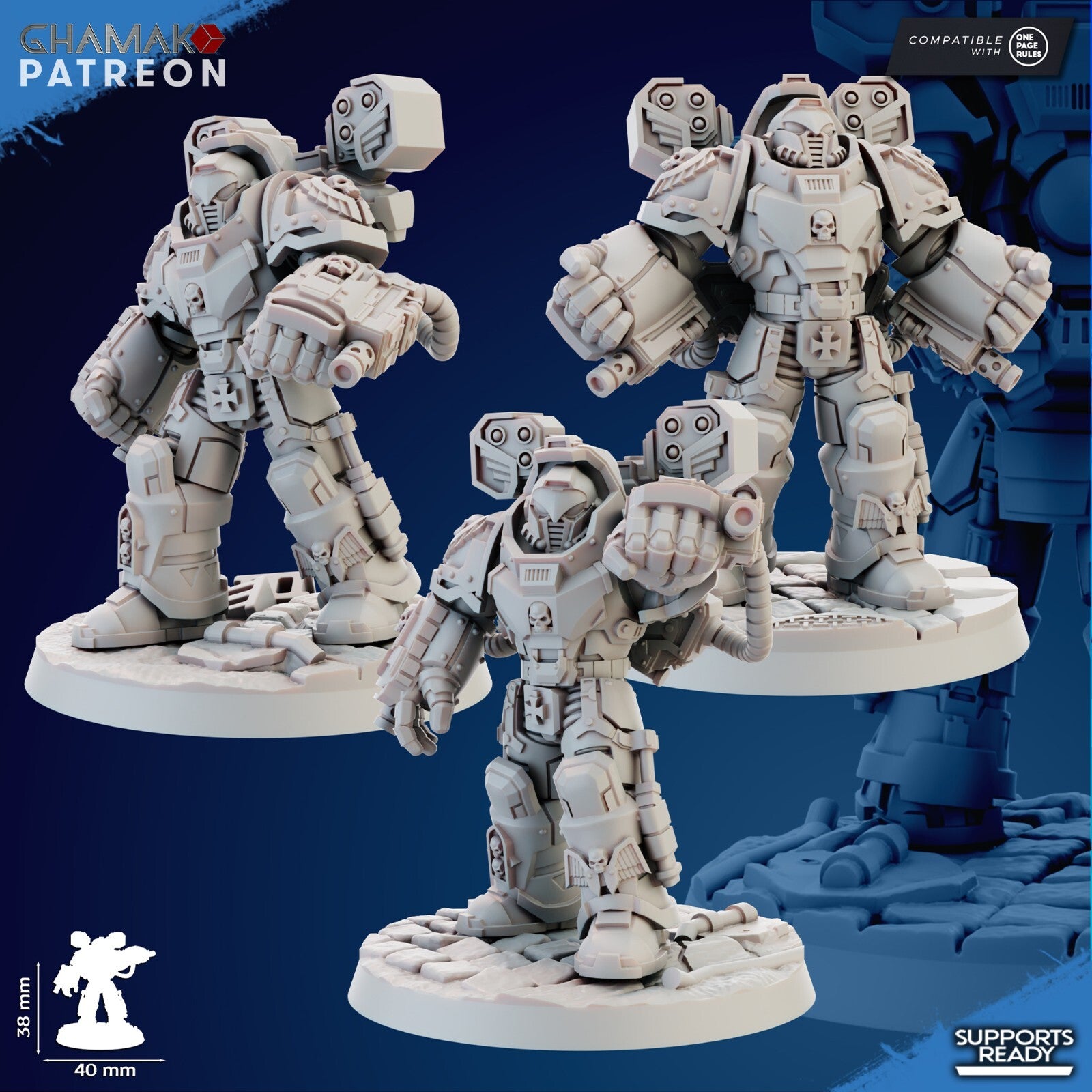 Devastator with hand flamer
