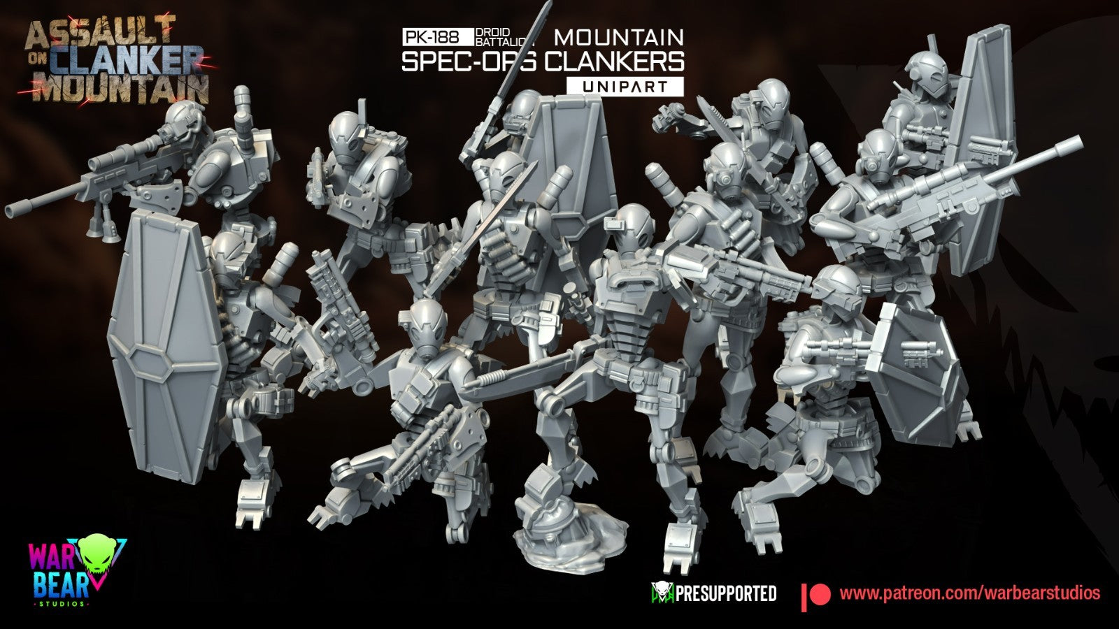 Mountain SpecOps Clankers UNIPART