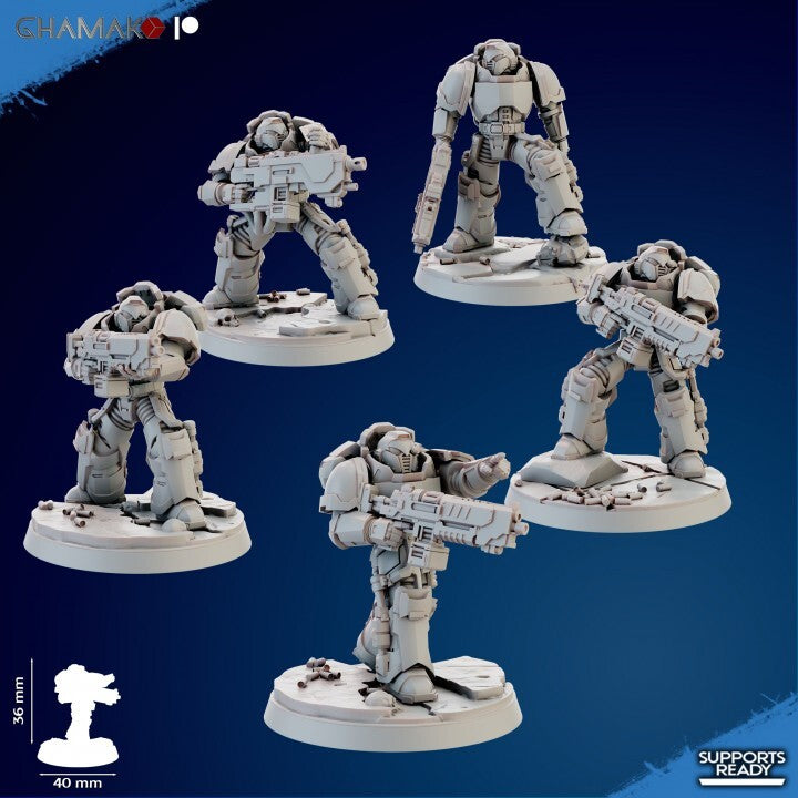 Imperator's Heavy Militum - Bolter