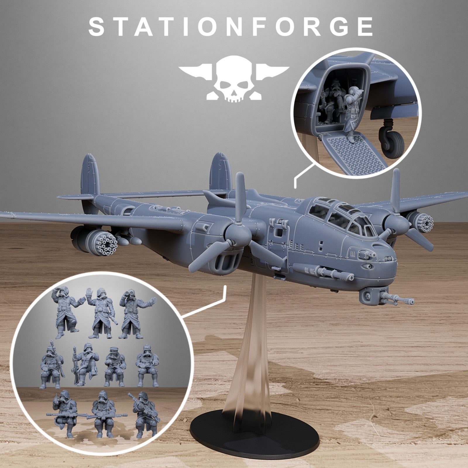 Grimguard Vulture Plane