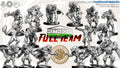 Rodents Team equipe homme rat Fantasy Football