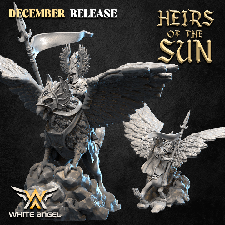 seigneur sur griffon haut elfes