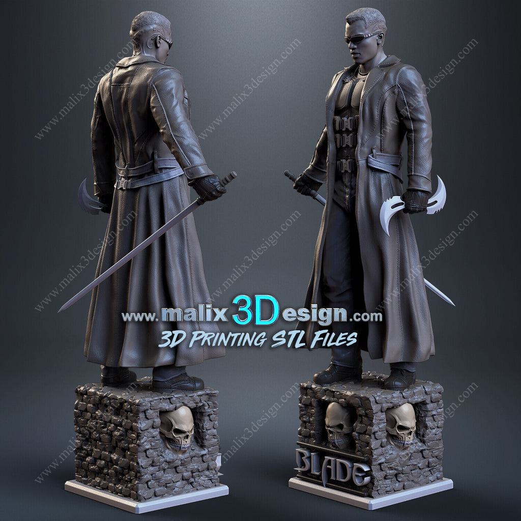 FIGURINE DE 20CM DE HAUT blade   figurine fan art