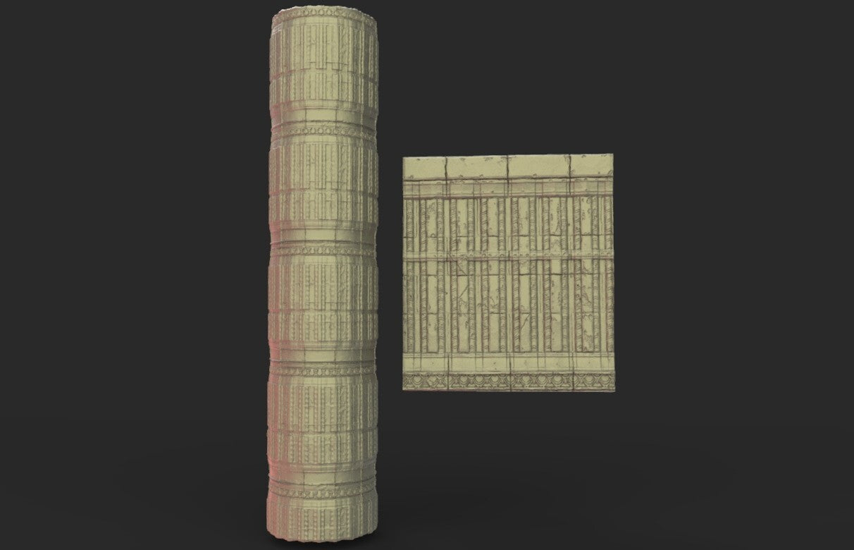 Rouleau de Modélisme 15cm pierre grave