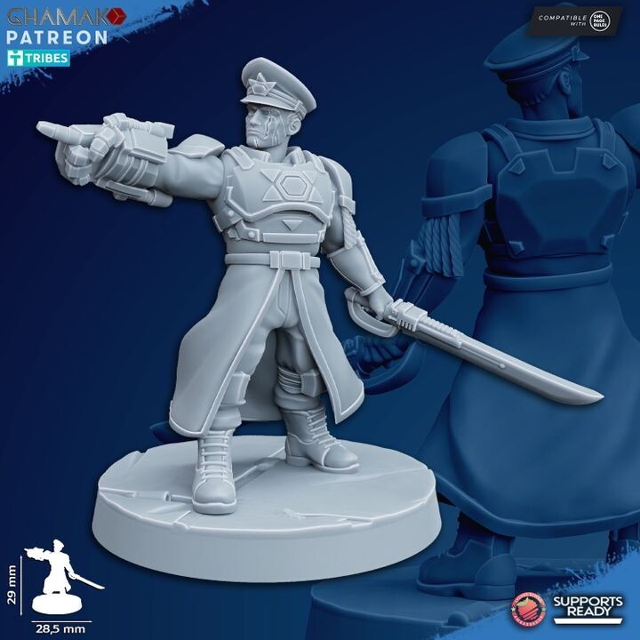 Freedom Guard Commissar garde imperial