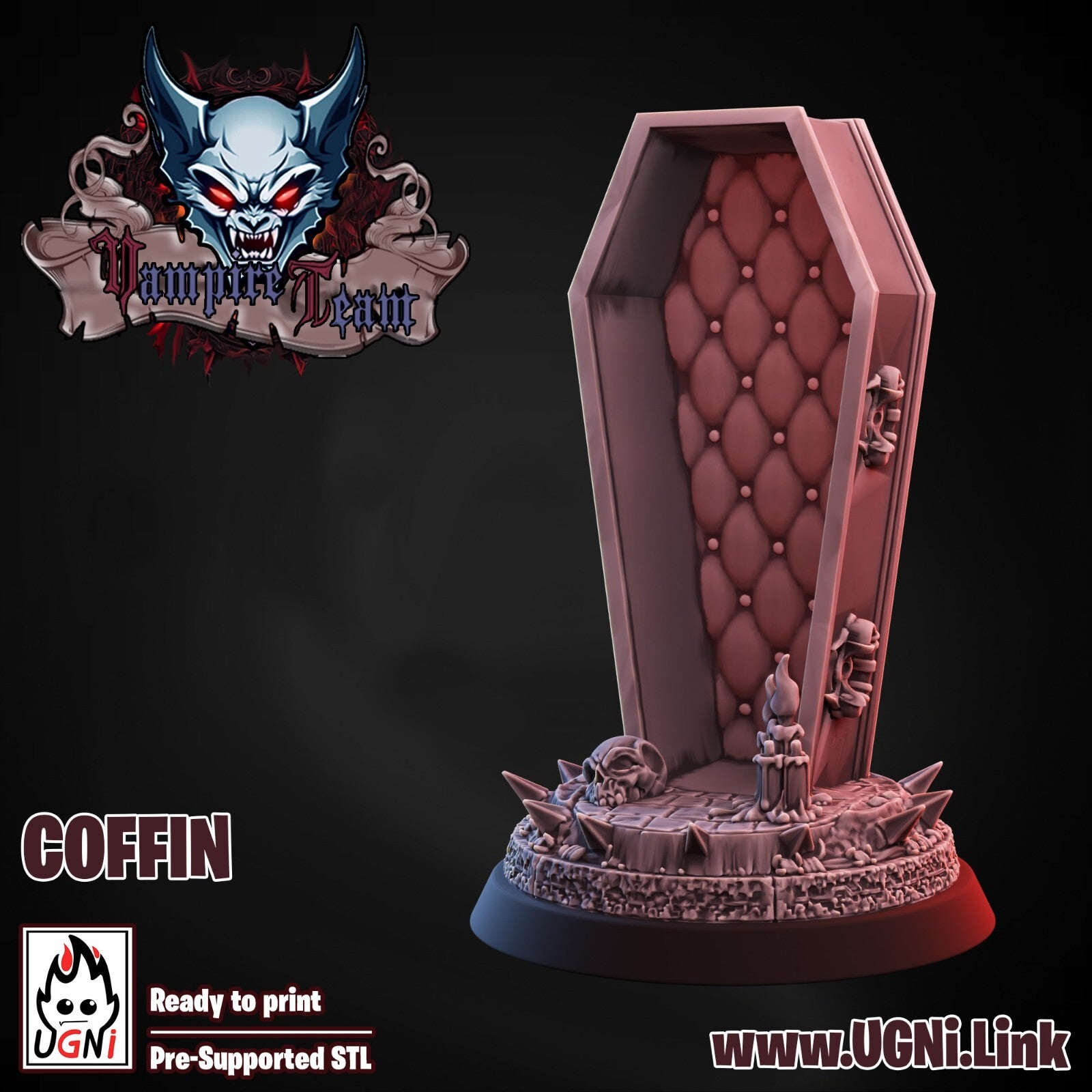 marqueur cercueil   vampire star players fantasy