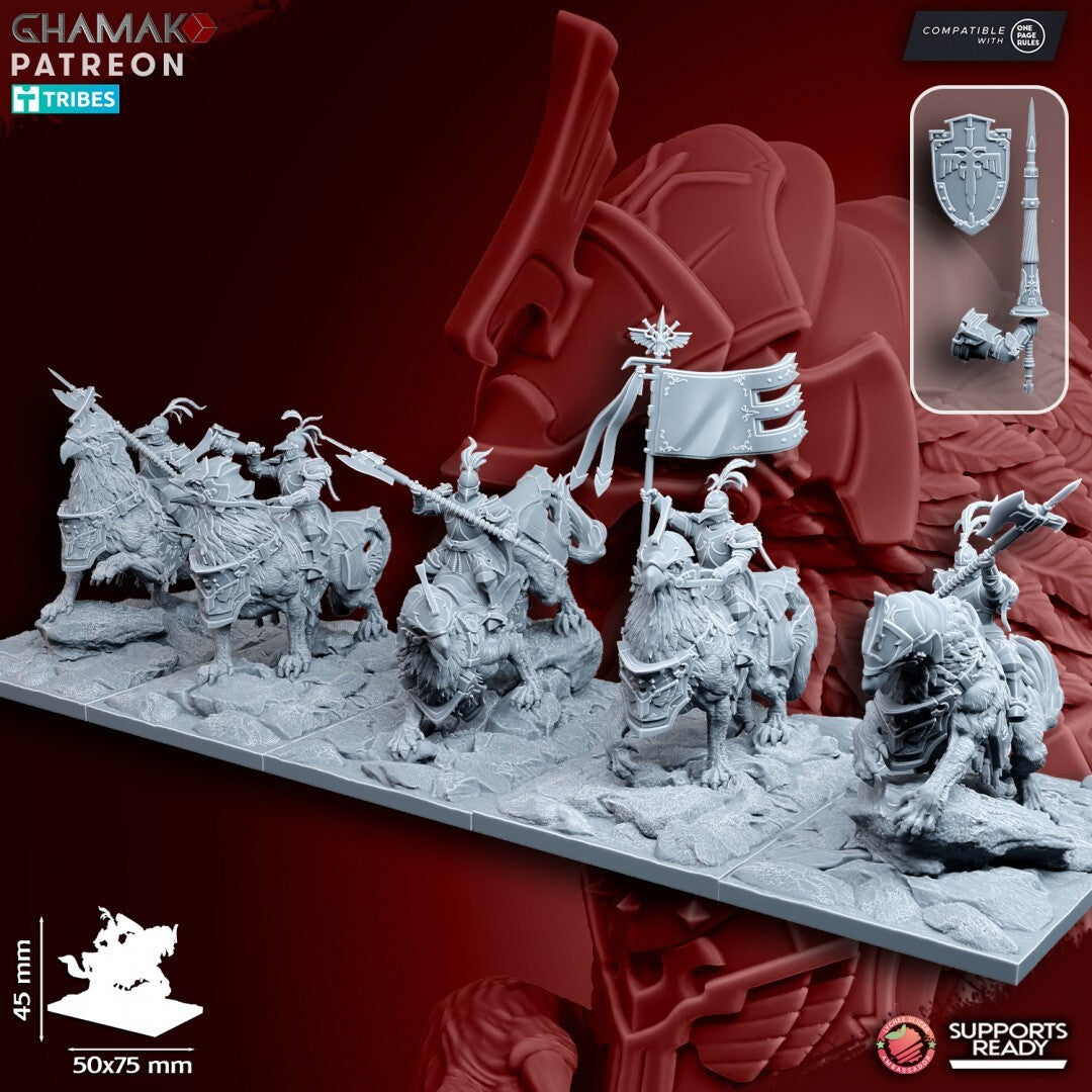 REIKSGUARD demi-gripphin knights