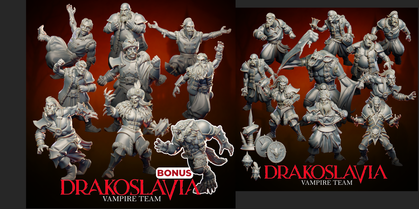Drakoslavia Vampire Team equipe comtes vampire