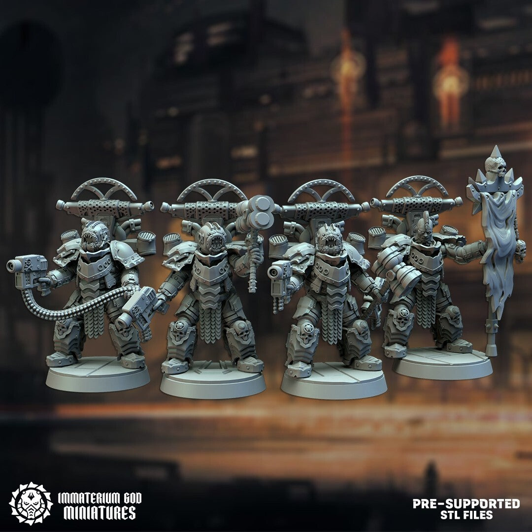 Dark-steel gladiators