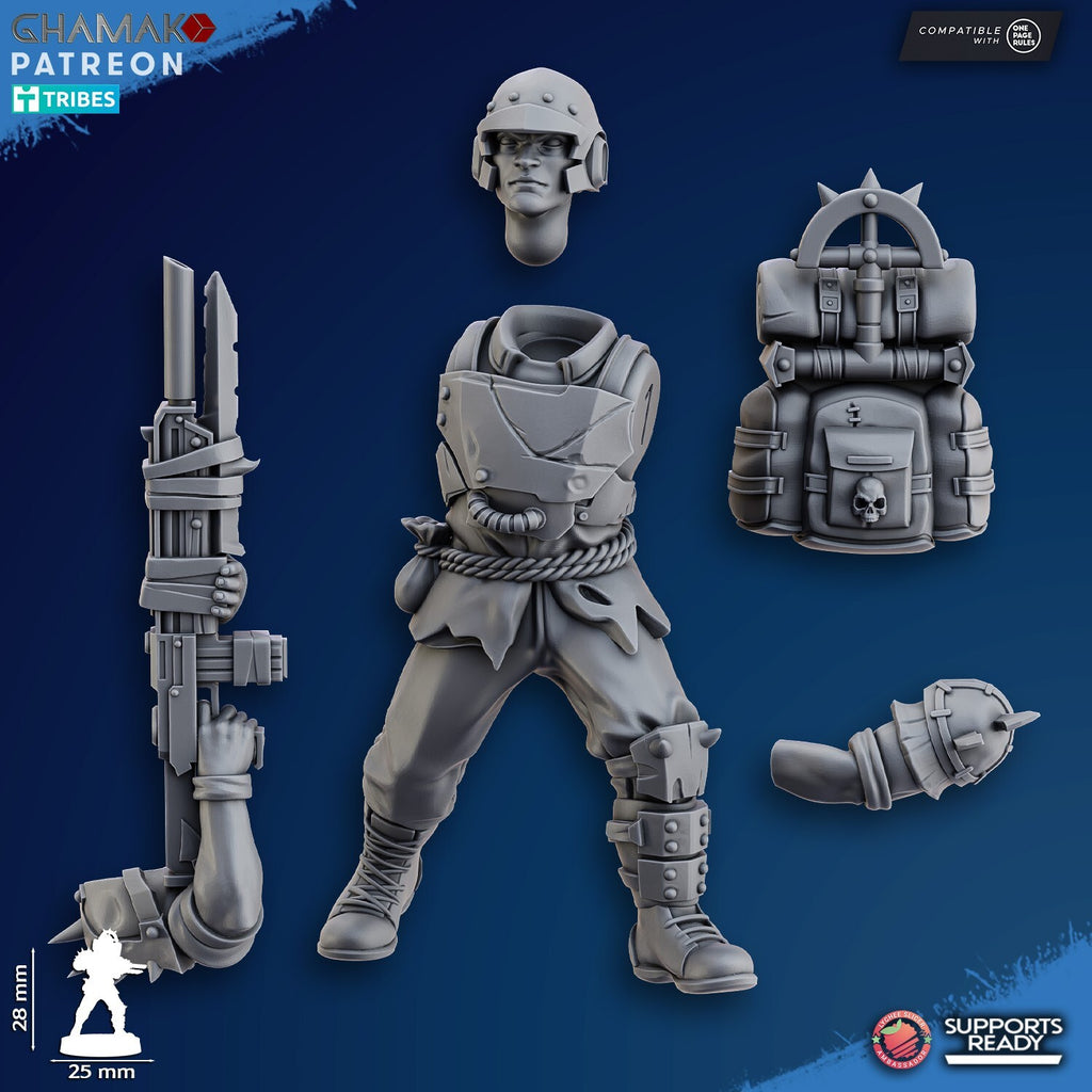 10 Fell Strike Squad (corrupted assault team) 