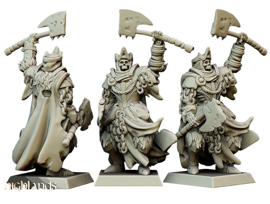 etat majors guerriers mort-vivant