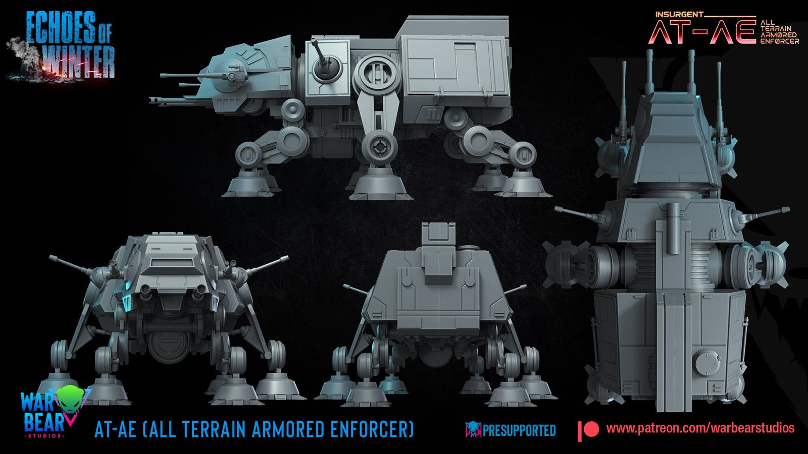 Insurgent AT-AE (All Terrain Armored Enforcer)