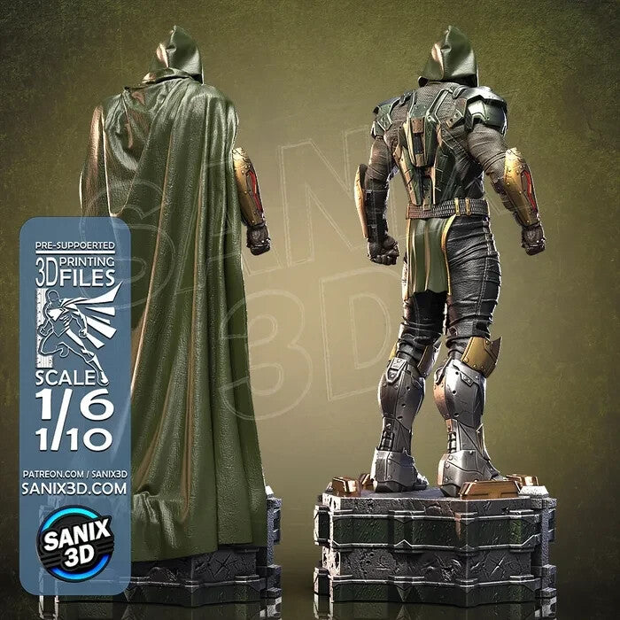 FIGURINE hauteur 27cm DR DOOM  figurine fan art