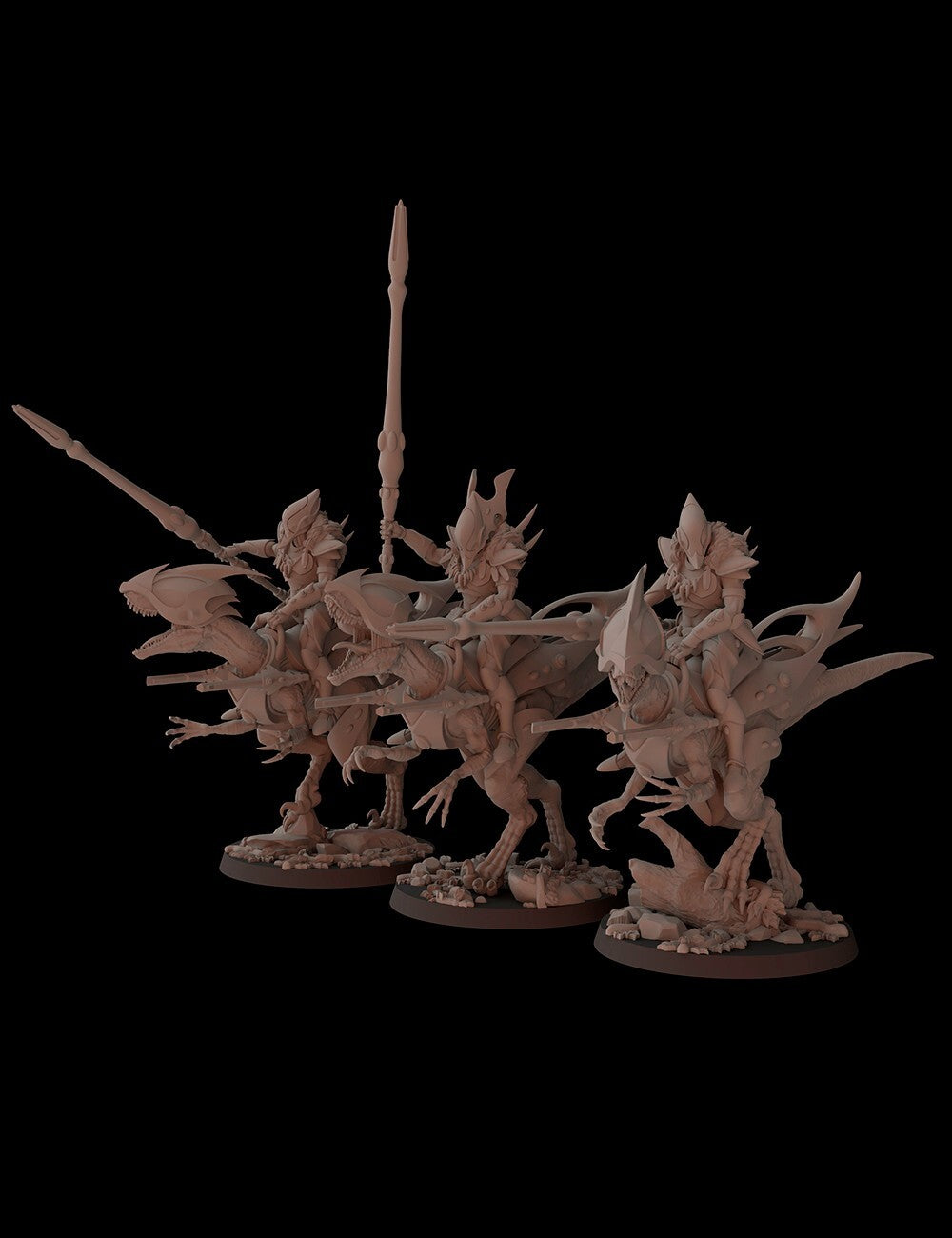 3 Lanceraptors 