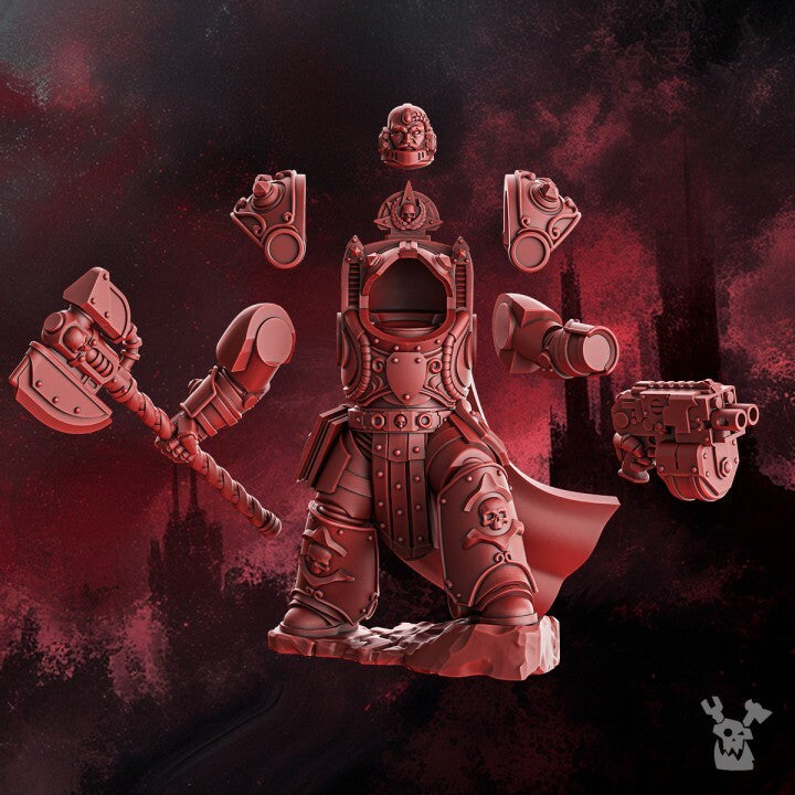 Curator in Destroyer Armor compatible BLOOD ANGEL