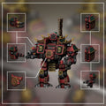 Manzu Ama - Oni class Mech   samurai