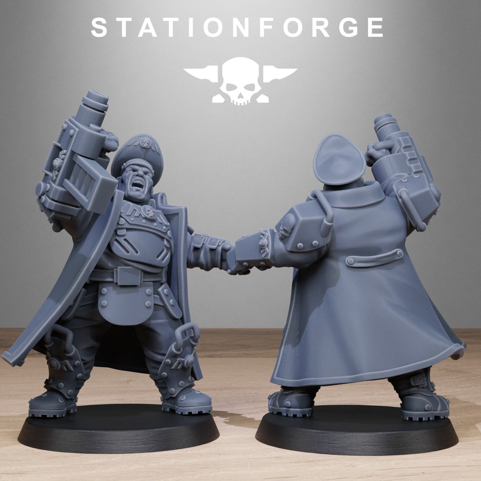 commissaire ogryn  GrimGuard Armored Mutants