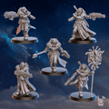 5 White Fangs Hunters 