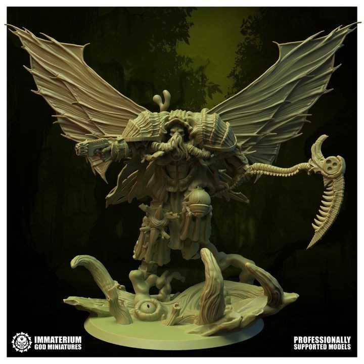 Putrefex, the spore-blight prophet hauteur 12 cm