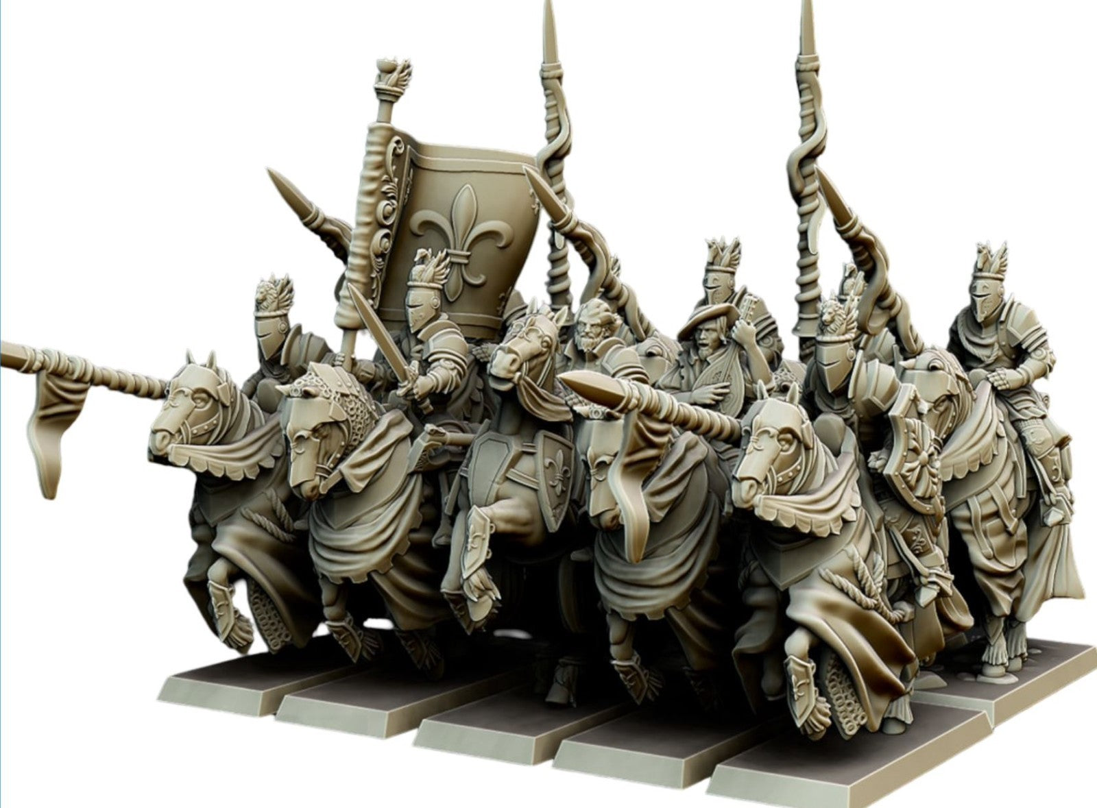 10 cavalier bretonnian