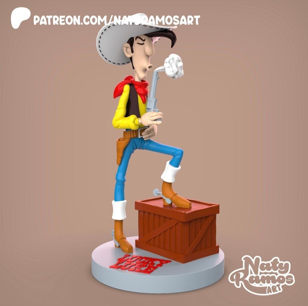 lucky luke 20 cm