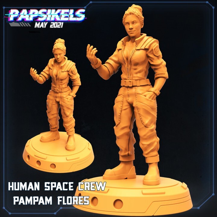 HUMAN SPACE CREW PAMPAM FLORES