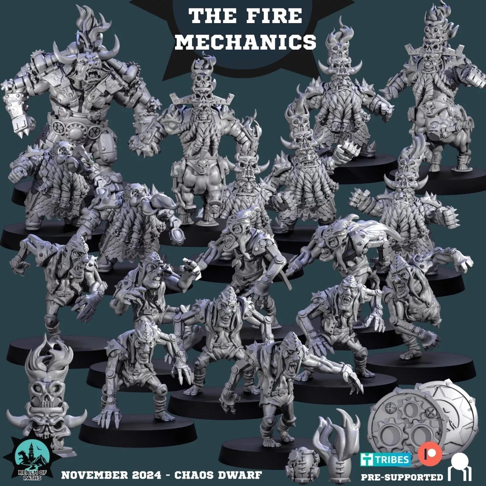 the fire mecanic equipe nain du chaos - Rakovendetta - Fantasy Football