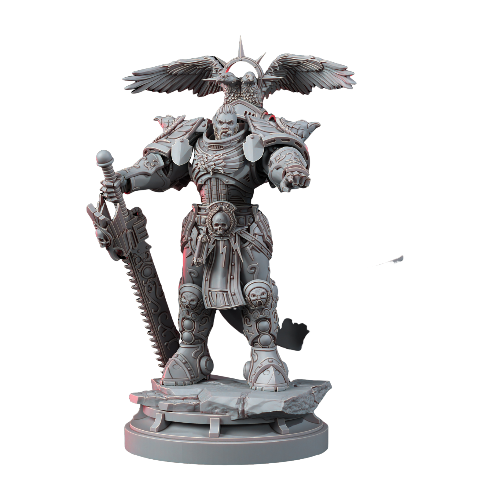 IMPERIAL PRIME LE BOUCLIER DE TERRA 6cm de haut