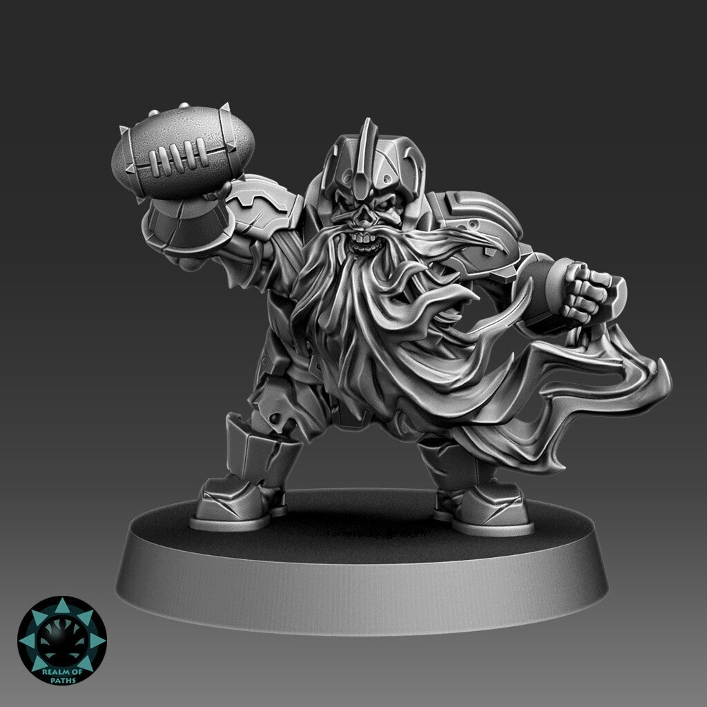 star player Skull Half Fantasy Football