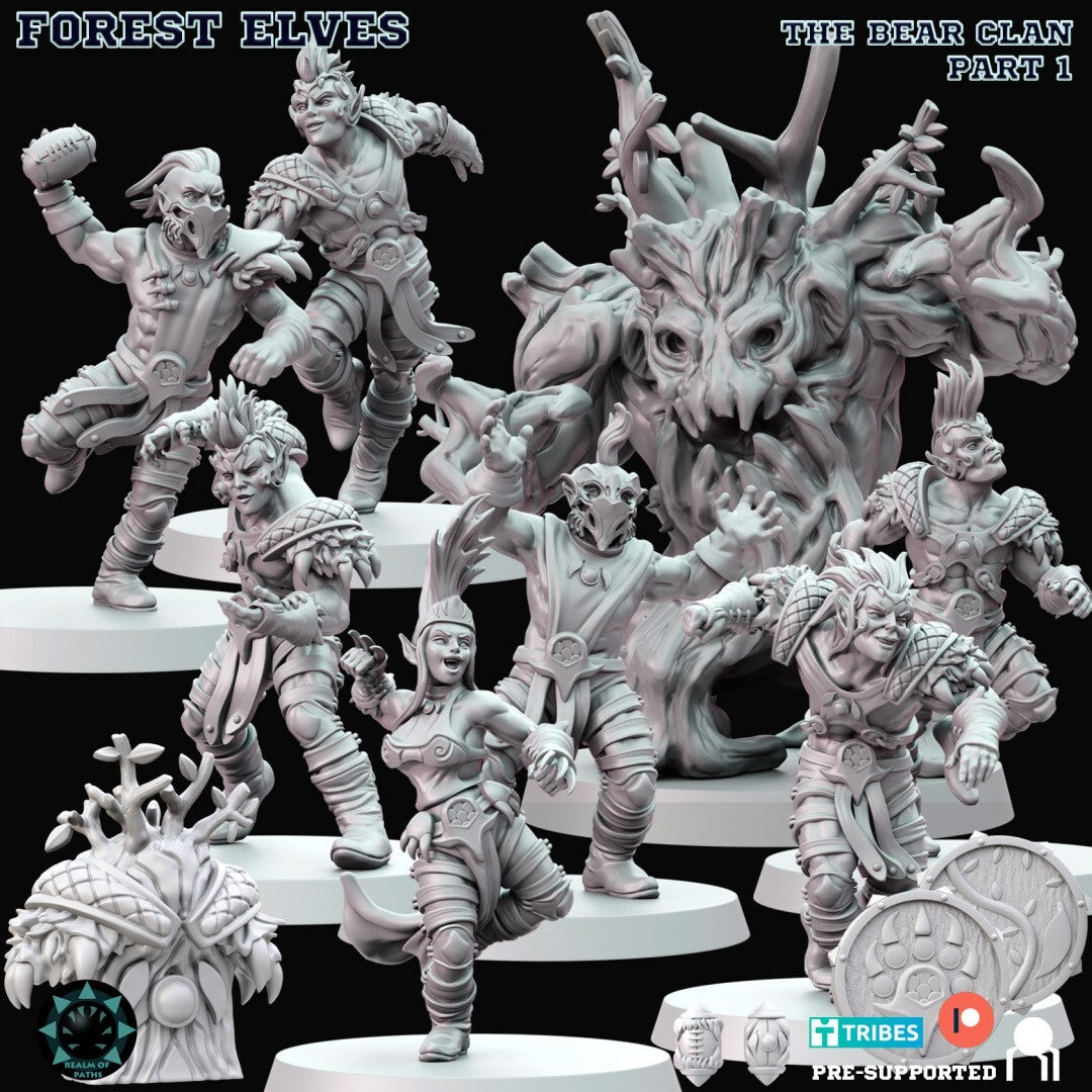 Forest Elves Part 1 - The Bear Clan fantasy