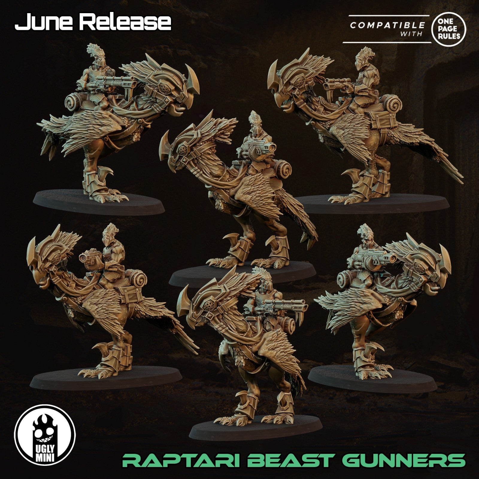 3 raptor blast gunners