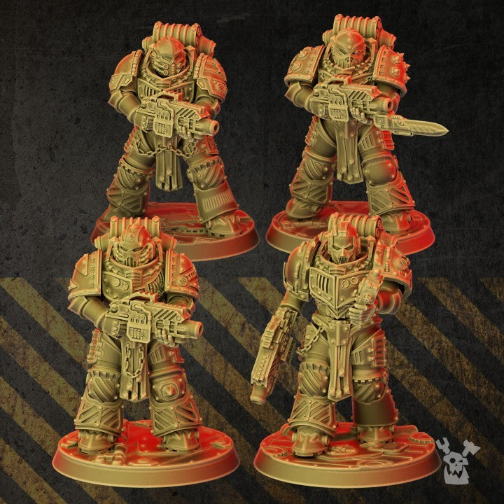 10 Full Metal Brothers + kit d'armes