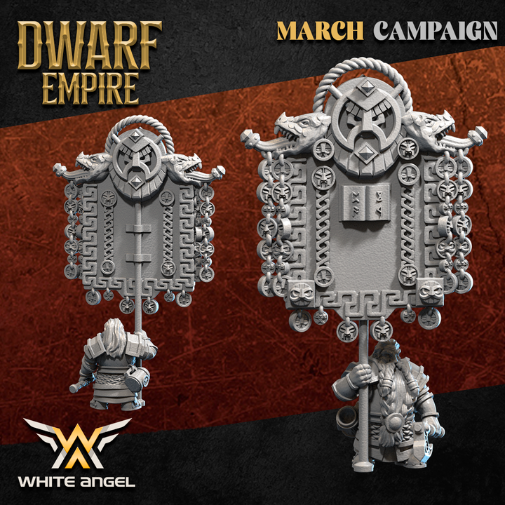 grande bannière nain- DWARF EMPIRE