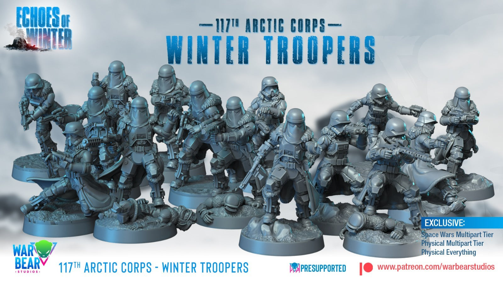 117th Arctic Corps – Winter Heavy Troopers Unipart