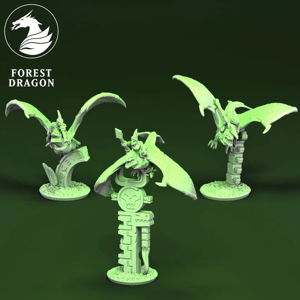 volant lizard reptilian 10mm