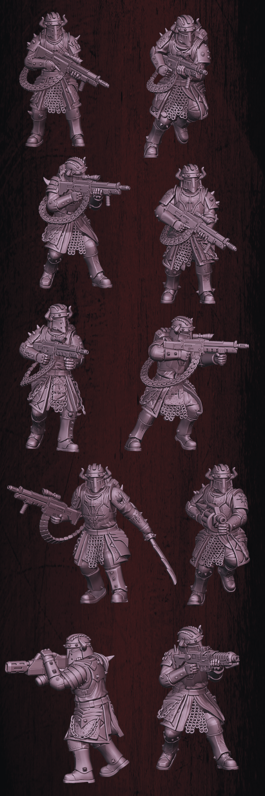 escouade de 10  garde du chaos 