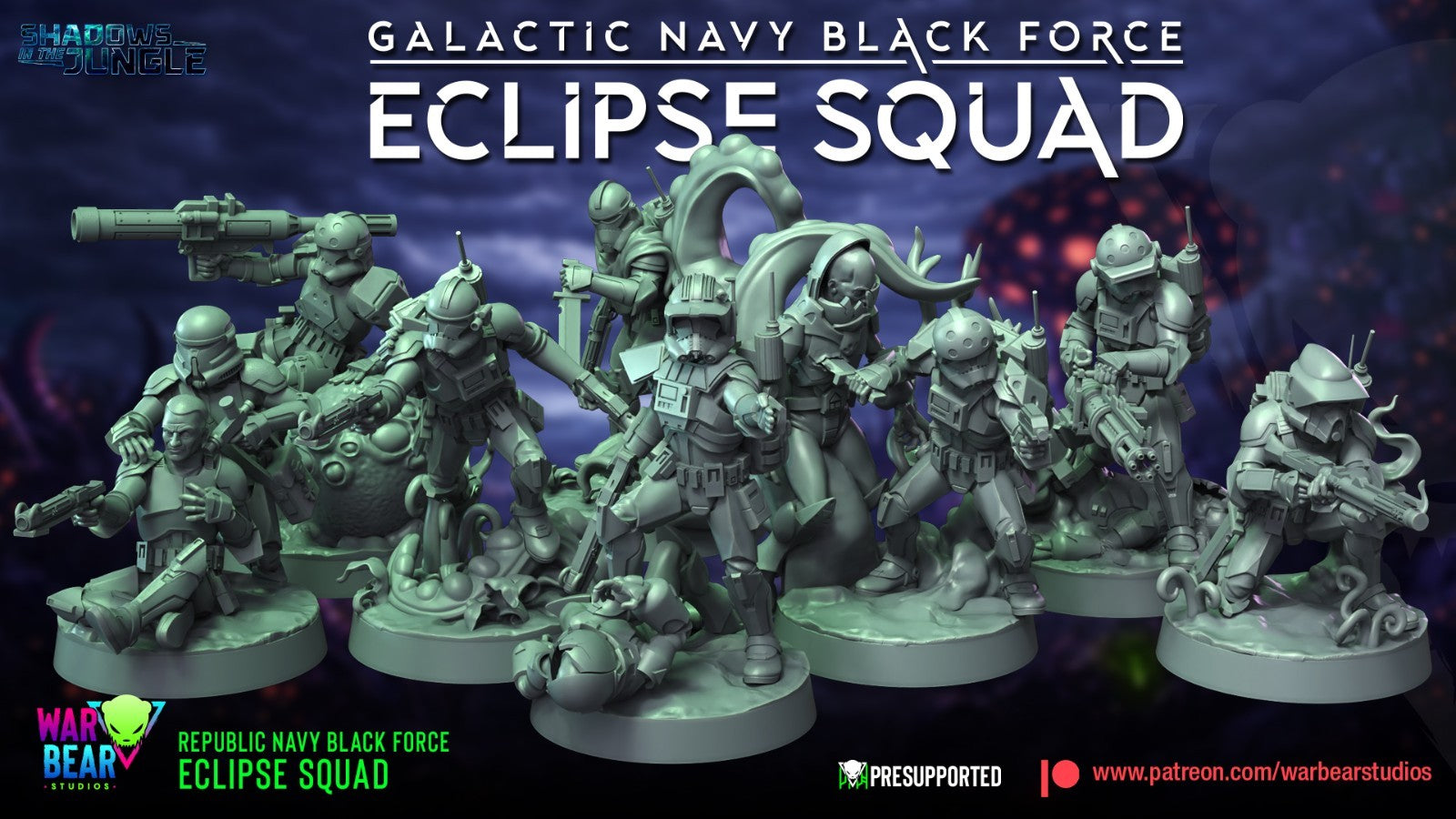 Galactic Navy Black Force – Eclipse Squad