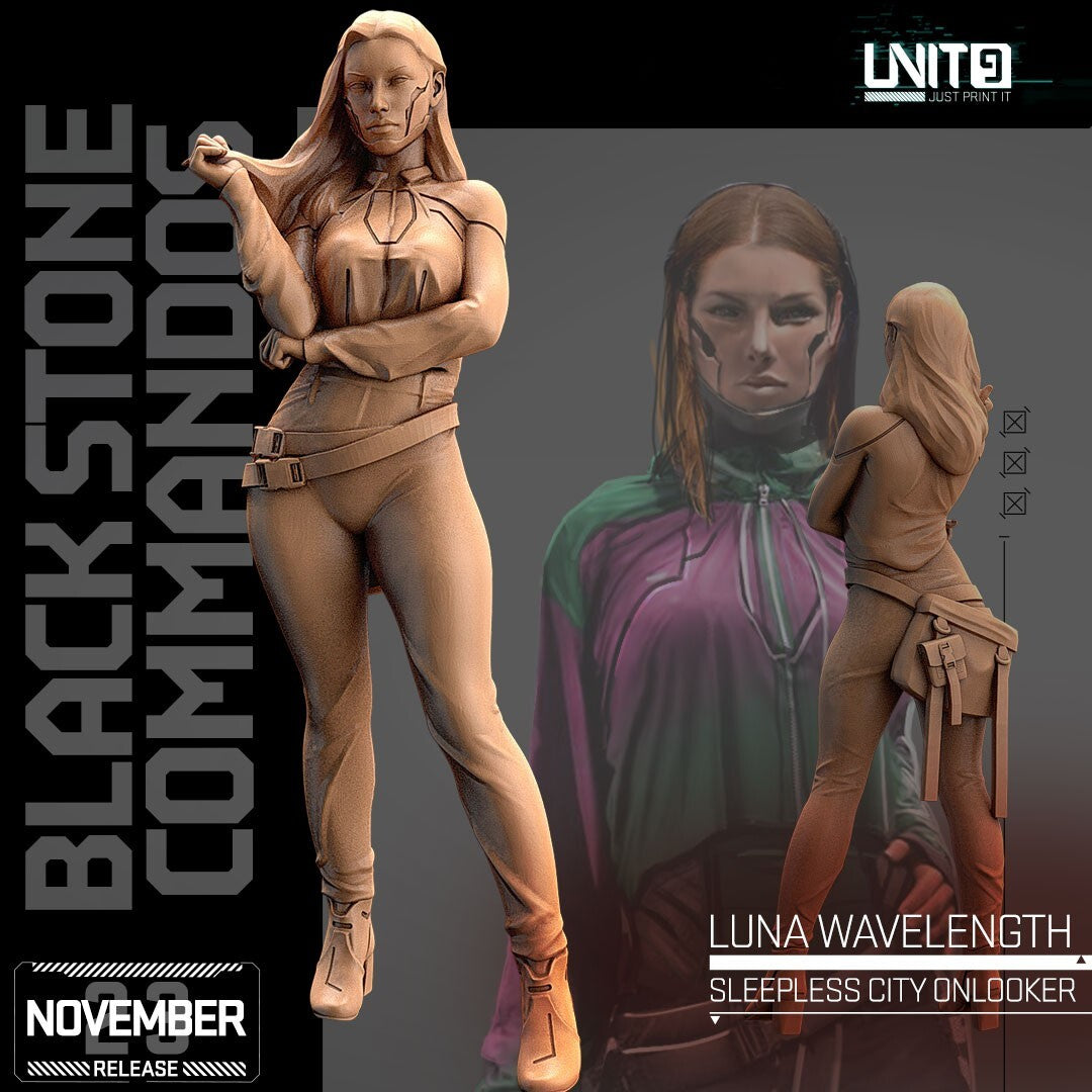 luna compatible cyberpunk version 75mm